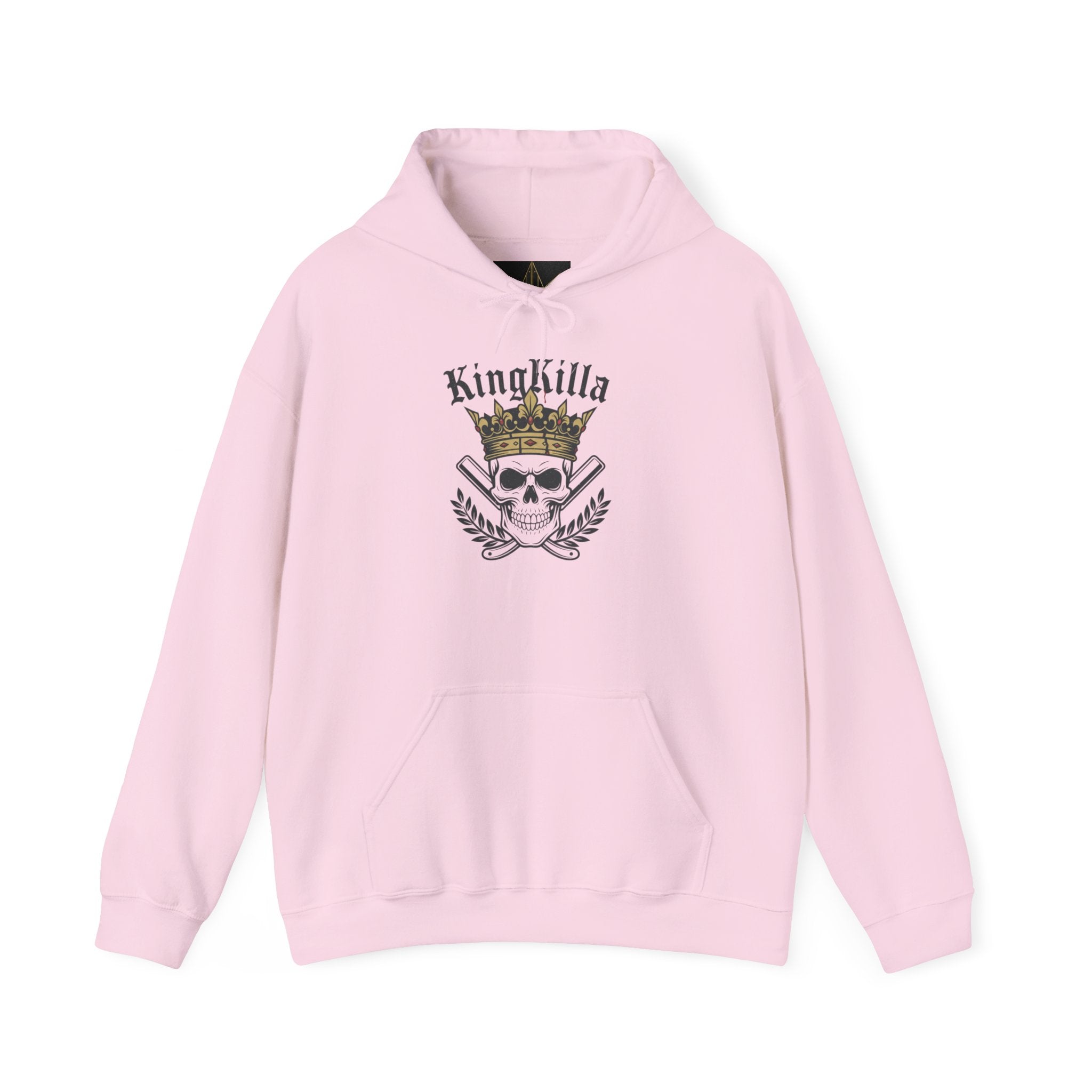 KingKilla Crown Skull hoodie | In the End Its You Vs You back print