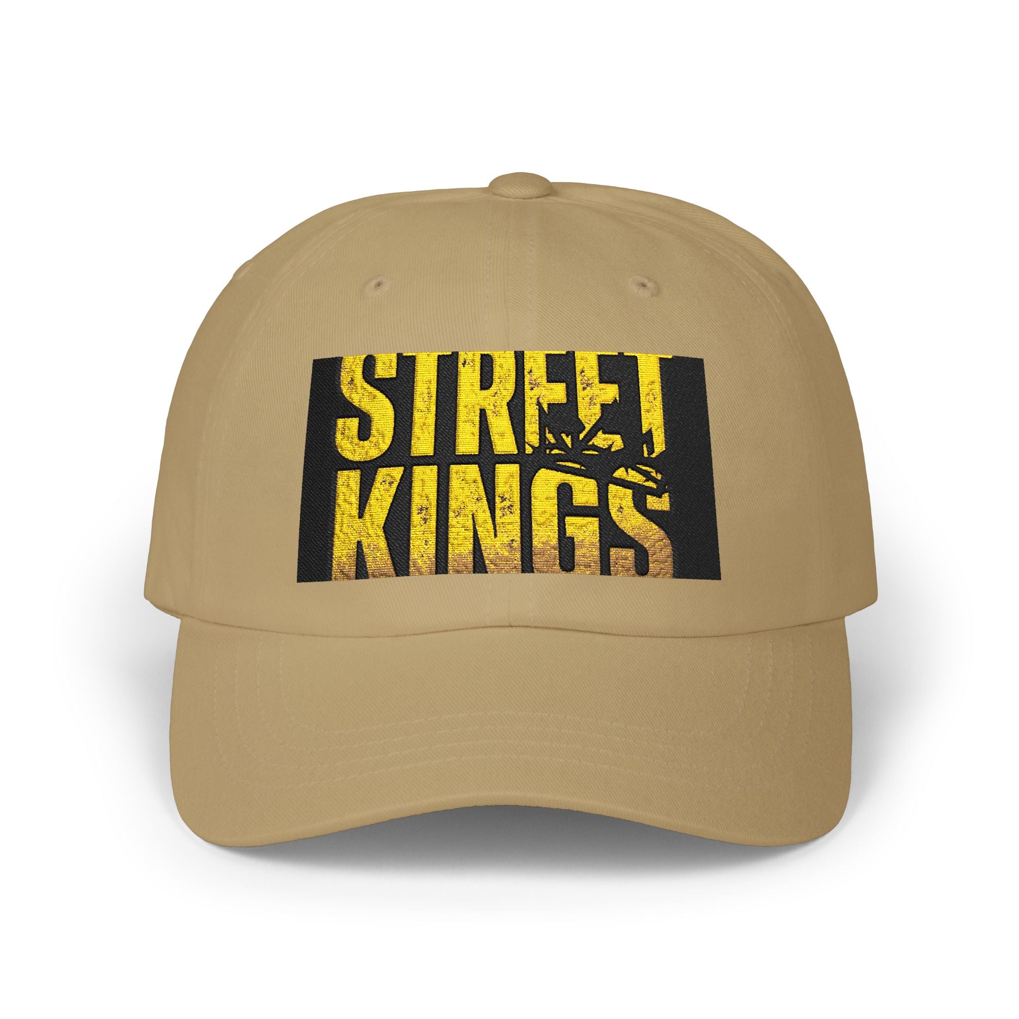 Street Kings distressed logo Classic Dad Cap | embroidered baseball hat