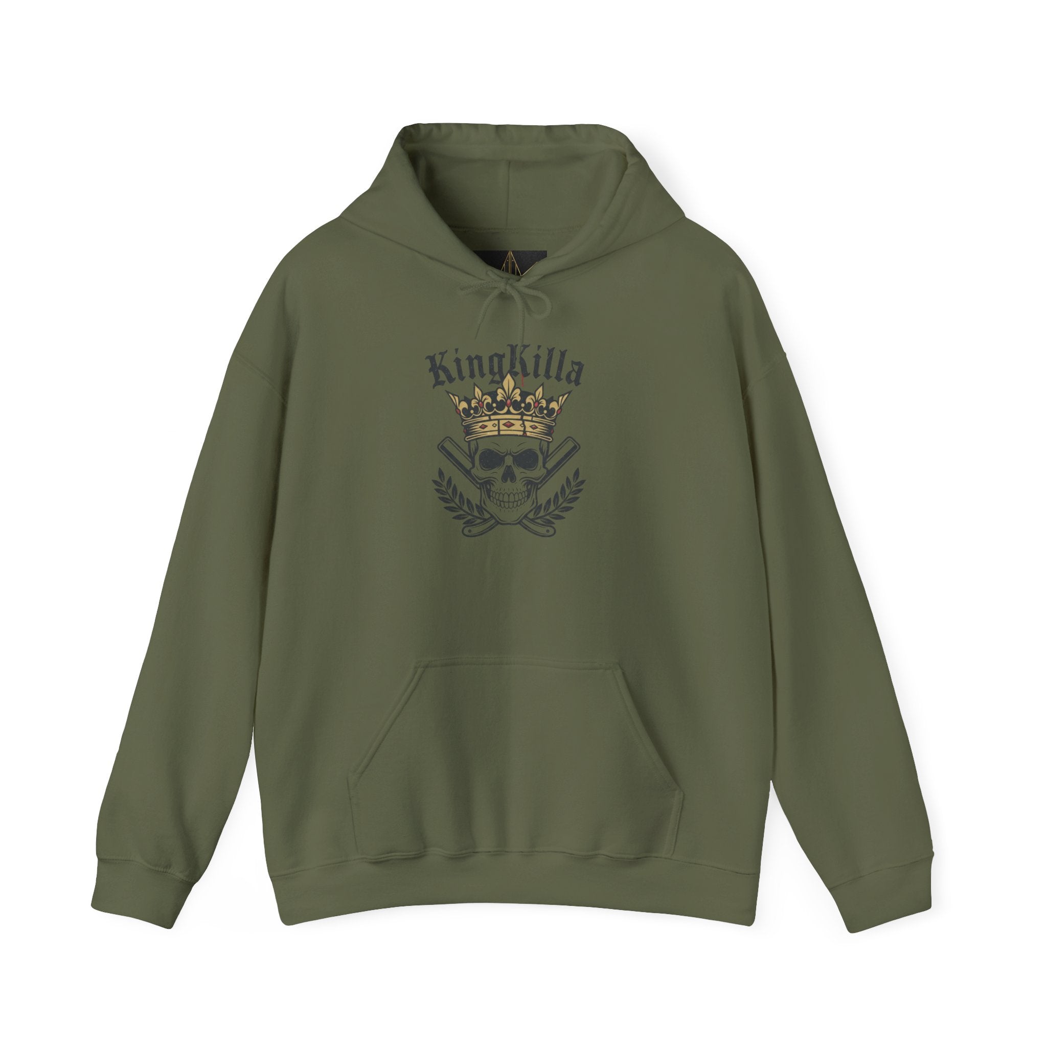Copy of KingKilla Crown Skull hoodie | In the End Its You Vs You back print