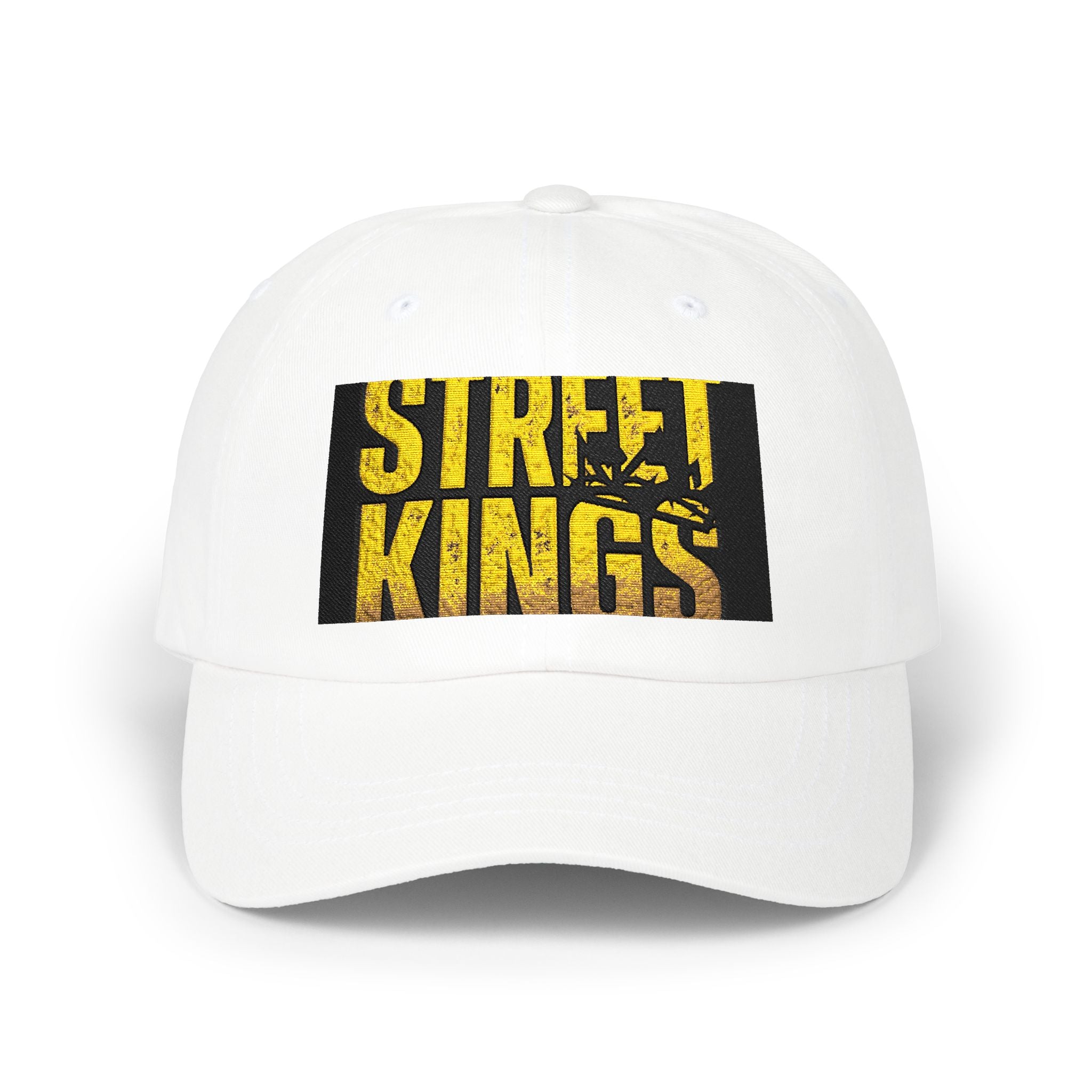 Street Kings distressed logo Classic Dad Cap | embroidered baseball hat