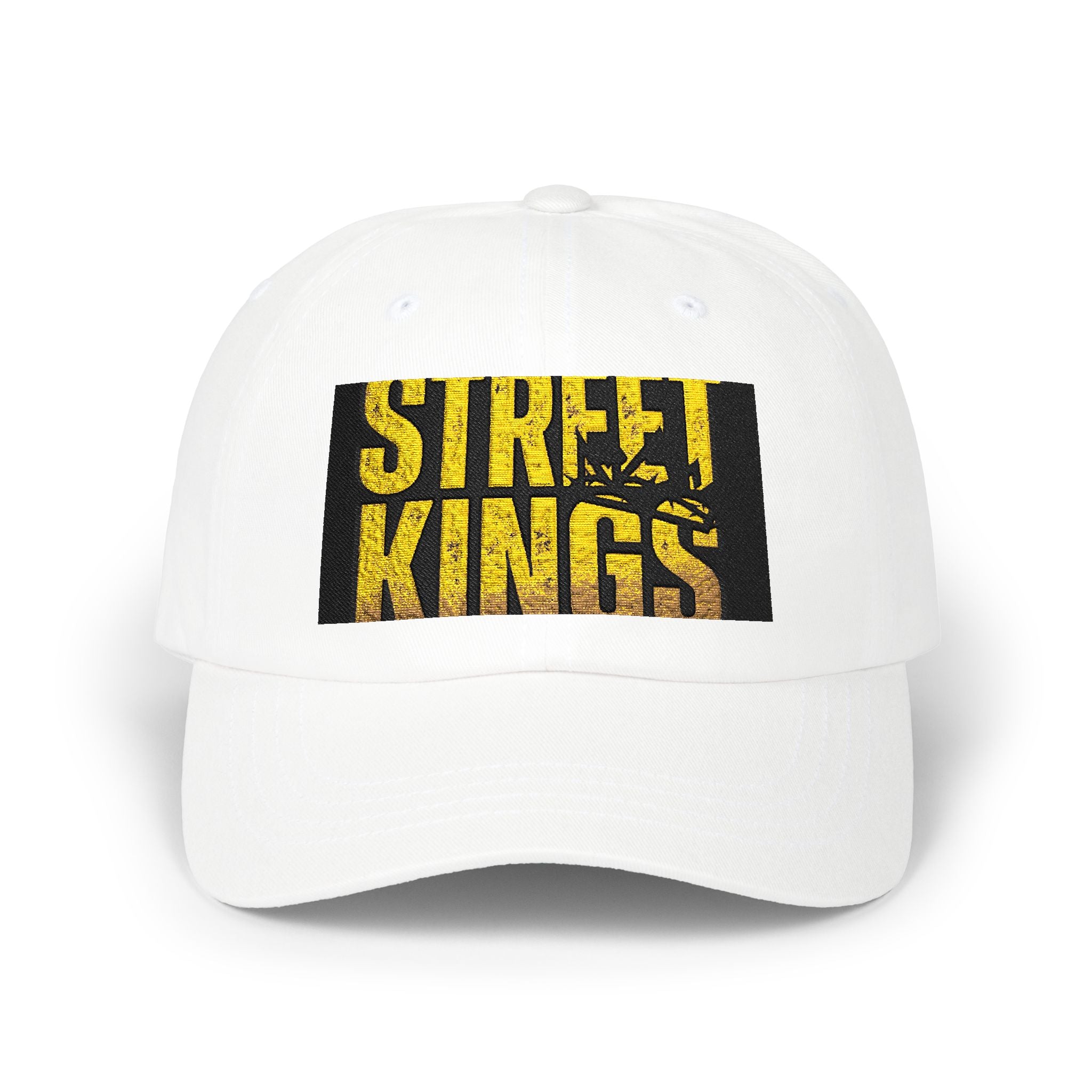 Street Kings distressed logo Classic Dad Cap | embroidered baseball hat