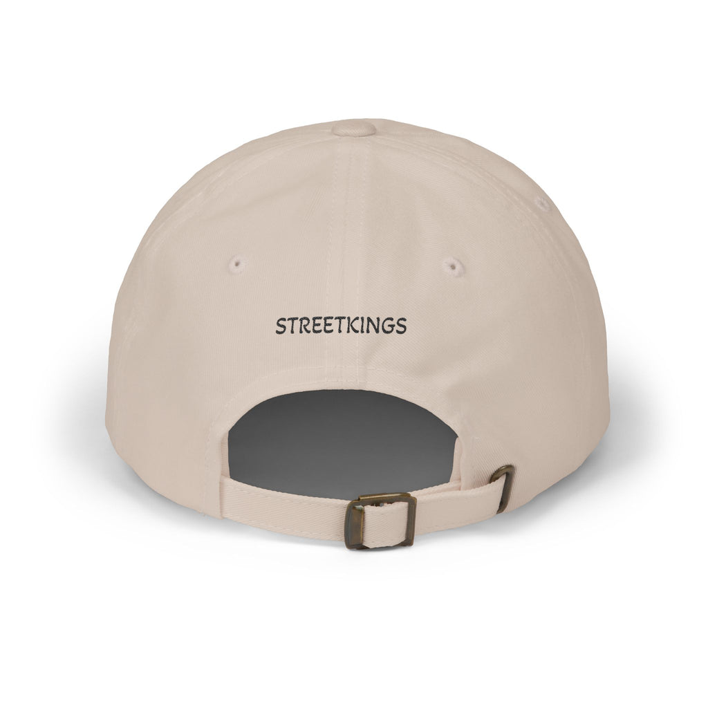Street Kings distressed logo Classic Dad Cap | embroidered baseball hat
