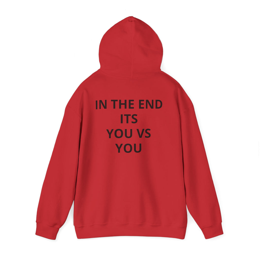 KingKilla Crown Skull hoodie | In the End Its You Vs You back print