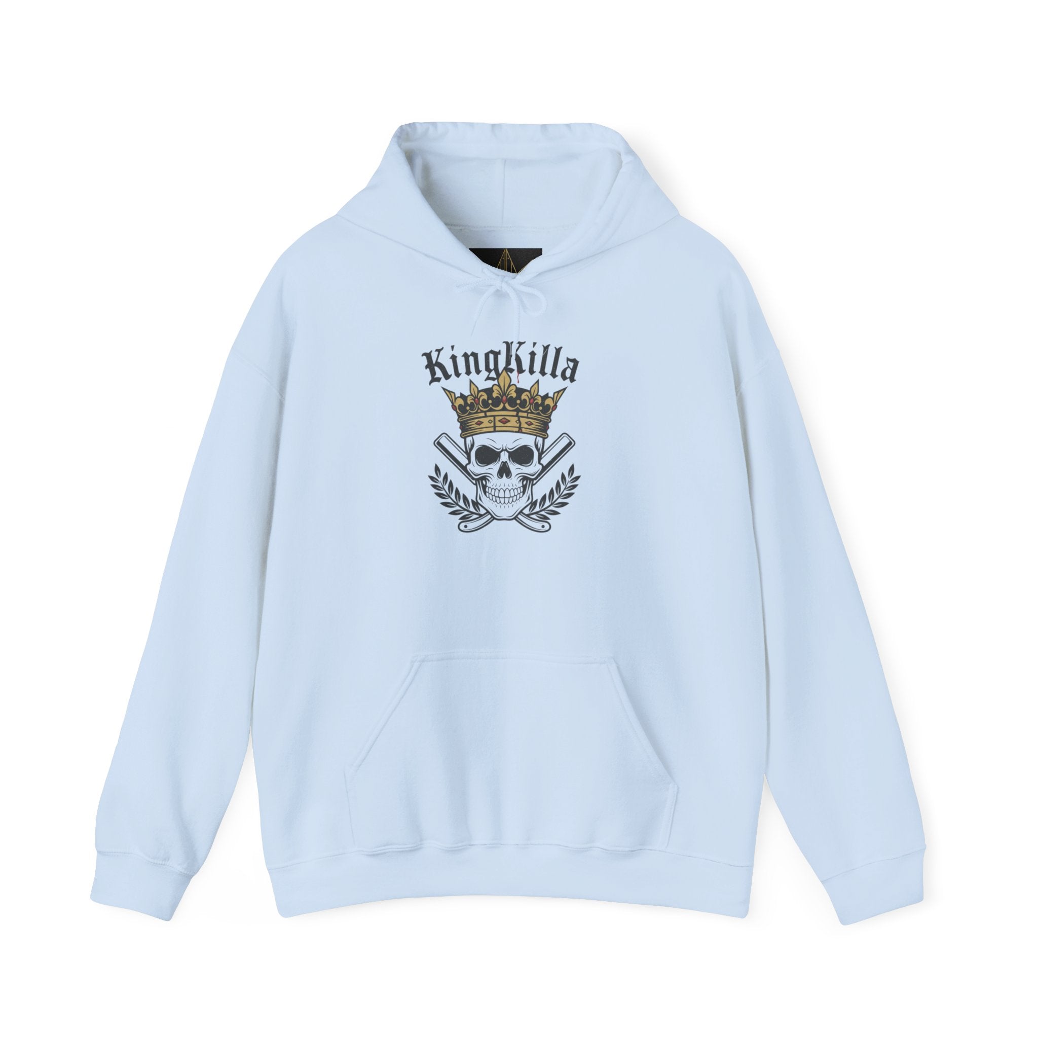 KingKilla Crown Skull hoodie | In the End Its You Vs You back print