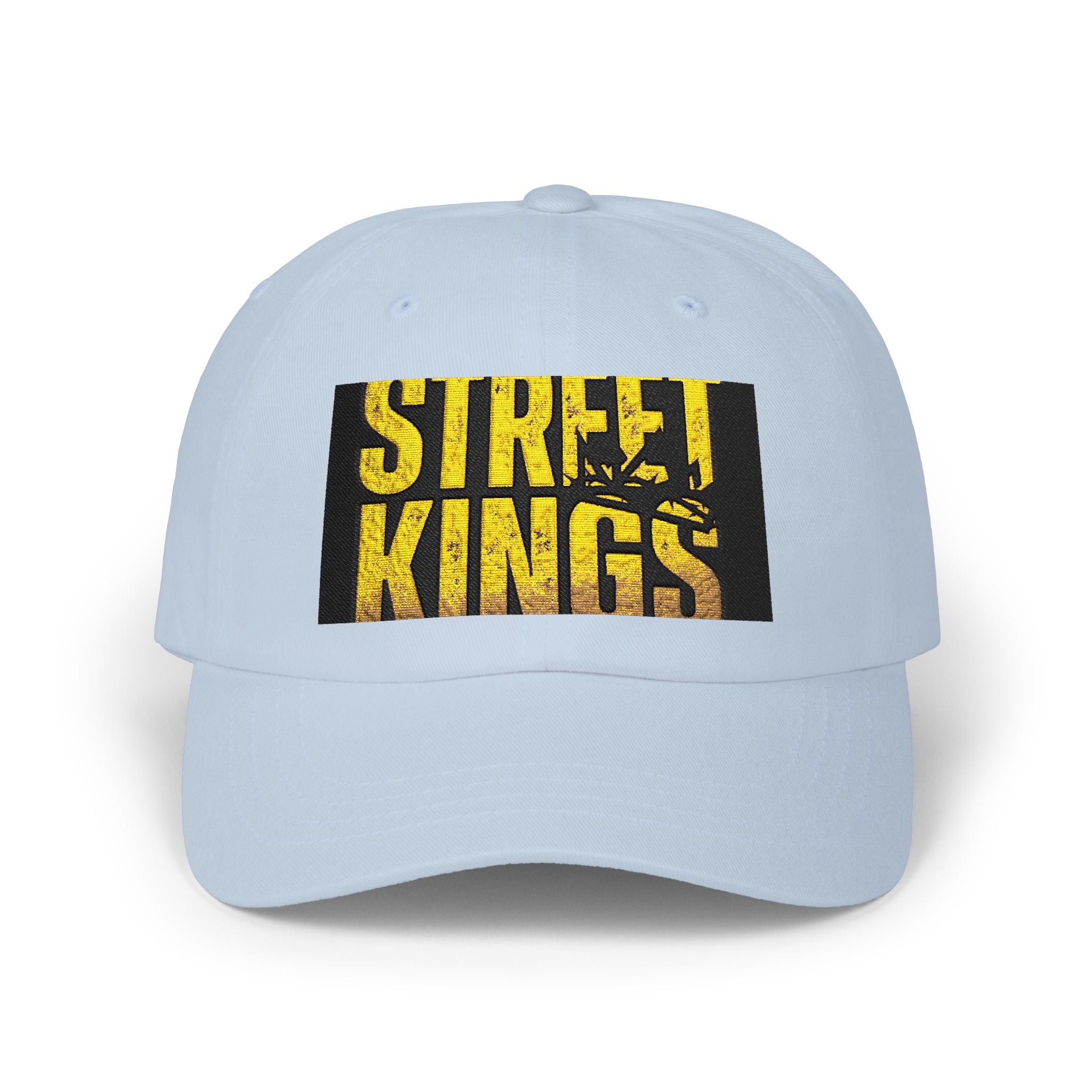 Street Kings distressed logo Classic Dad Cap | embroidered baseball hat
