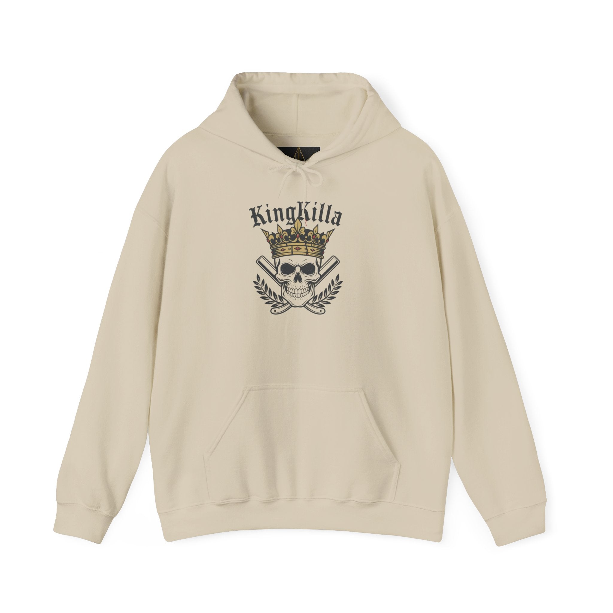Copy of KingKilla Crown Skull hoodie | In the End Its You Vs You back print