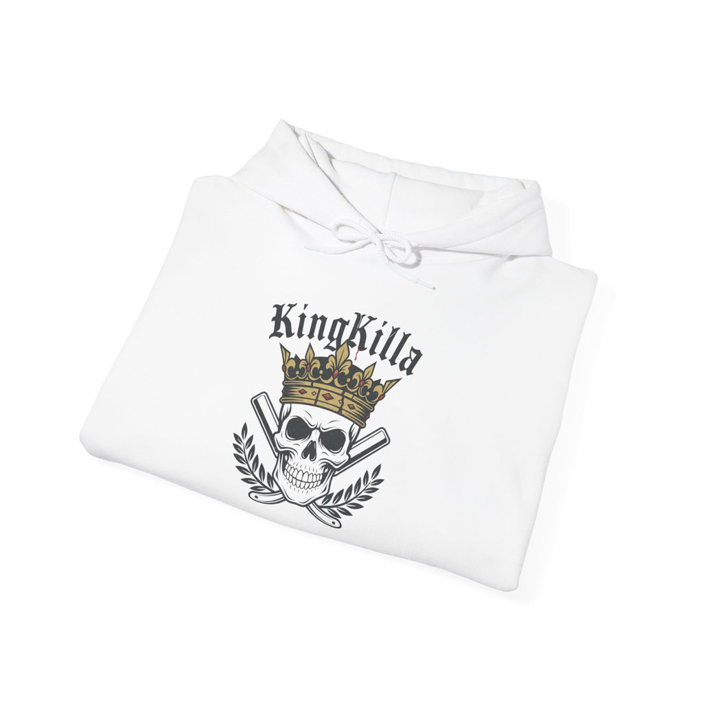 KingKilla Crown Skull hoodie | In the End Its You Vs You back print