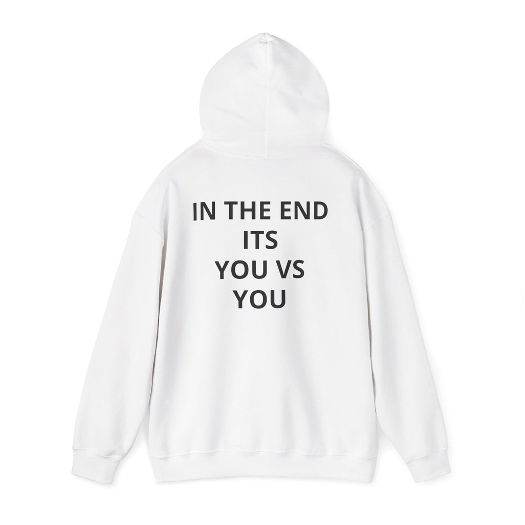 KingKilla Crown Skull hoodie | In the End Its You Vs You back print