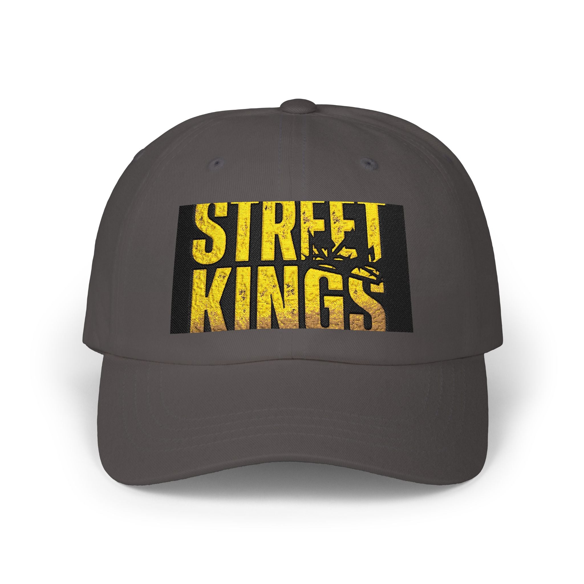 Street Kings distressed logo Classic Dad Cap | embroidered baseball hat