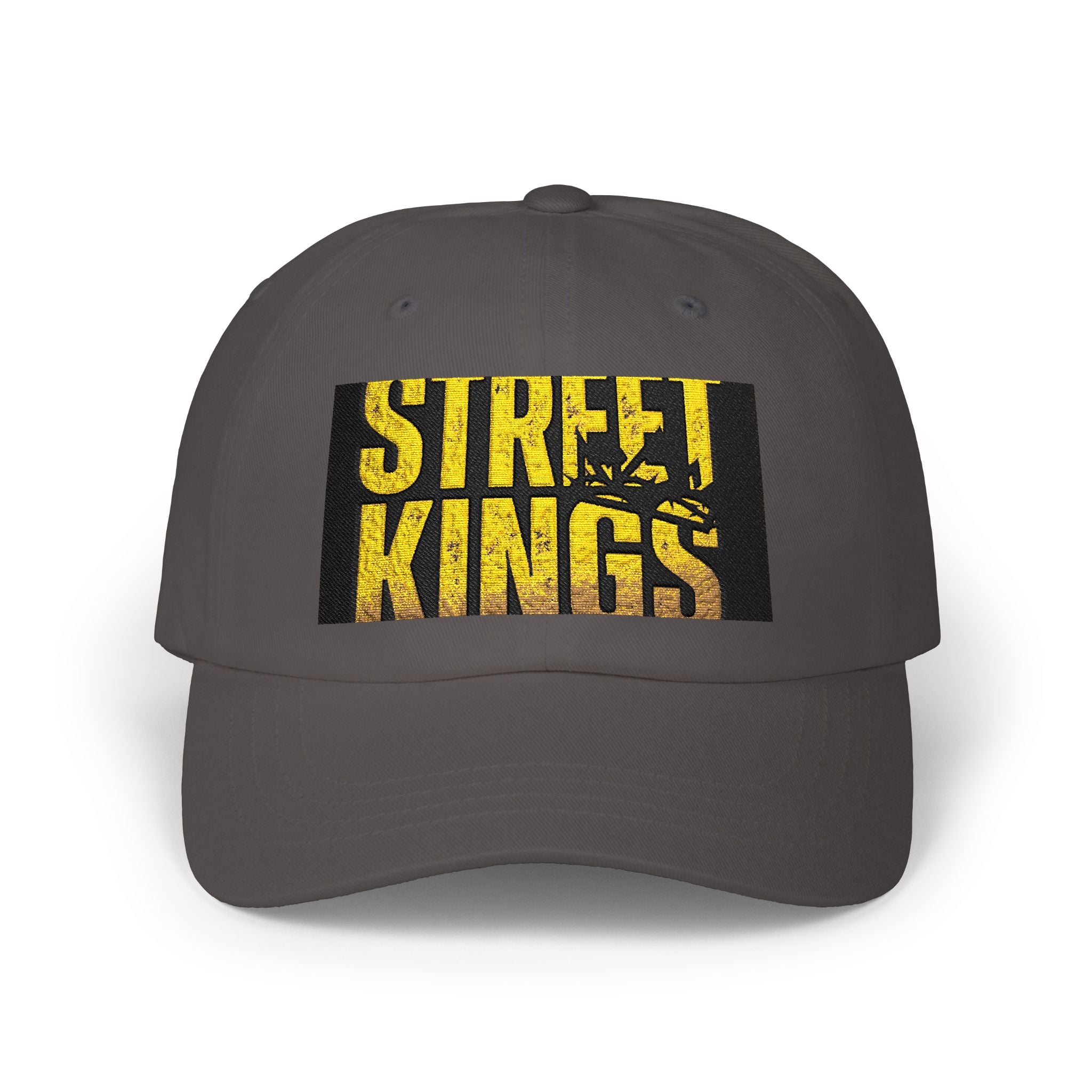 Street Kings distressed logo Classic Dad Cap | embroidered baseball hat