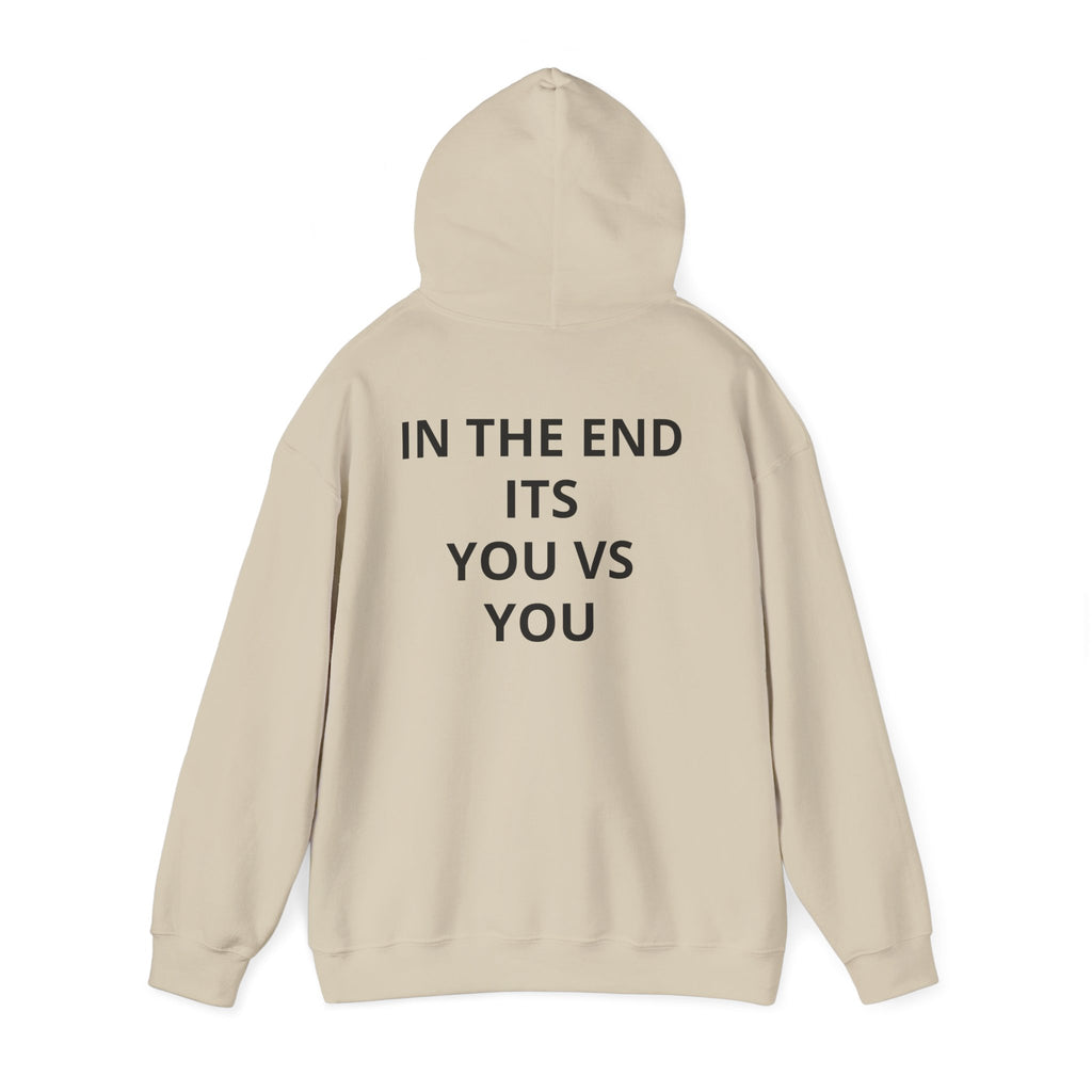 Copy of KingKilla Crown Skull hoodie | In the End Its You Vs You back print