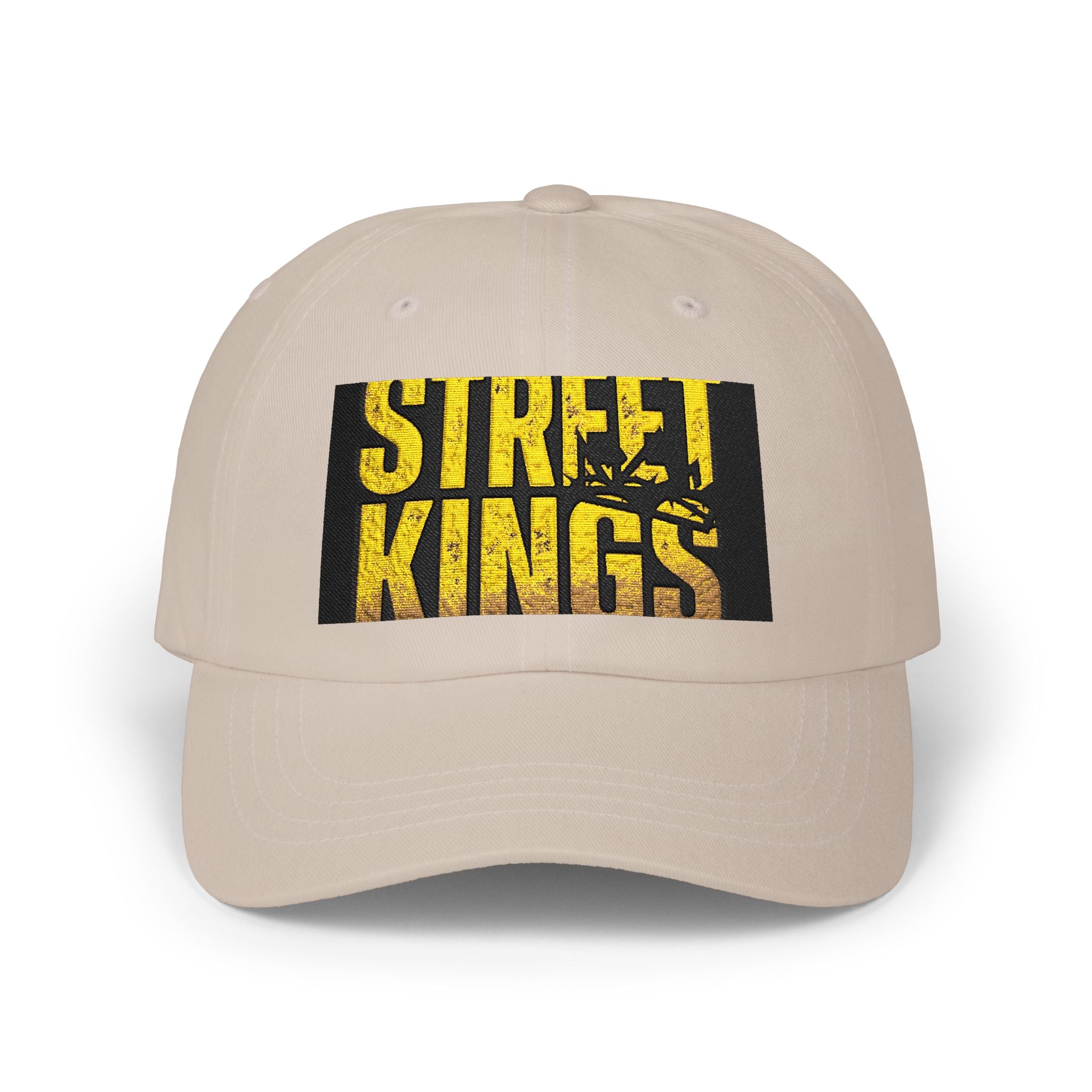Street Kings distressed logo Classic Dad Cap | embroidered baseball hat