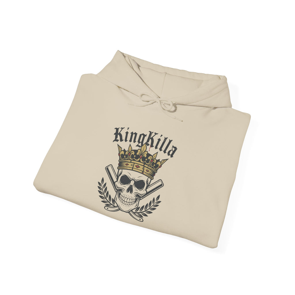 Copy of KingKilla Crown Skull hoodie | In the End Its You Vs You back print