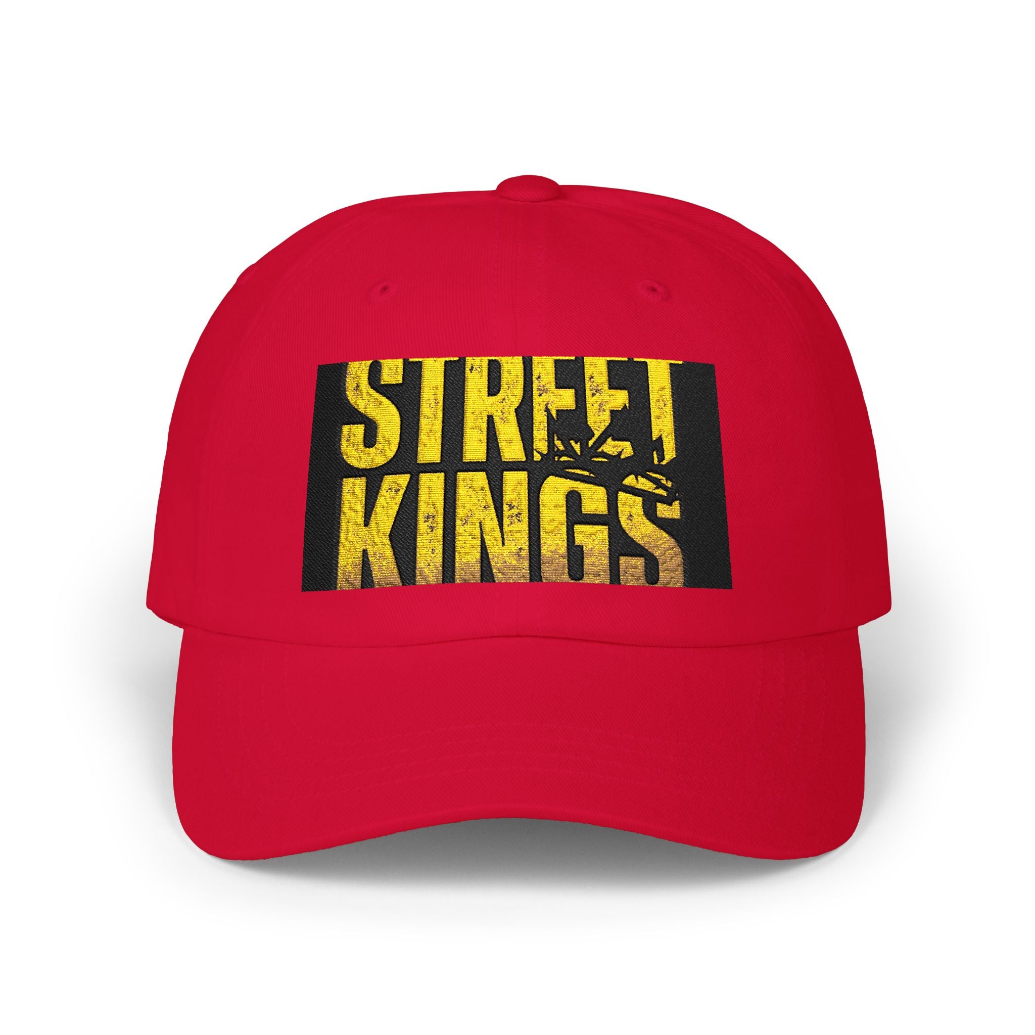 Street Kings distressed logo Classic Dad Cap | embroidered baseball hat