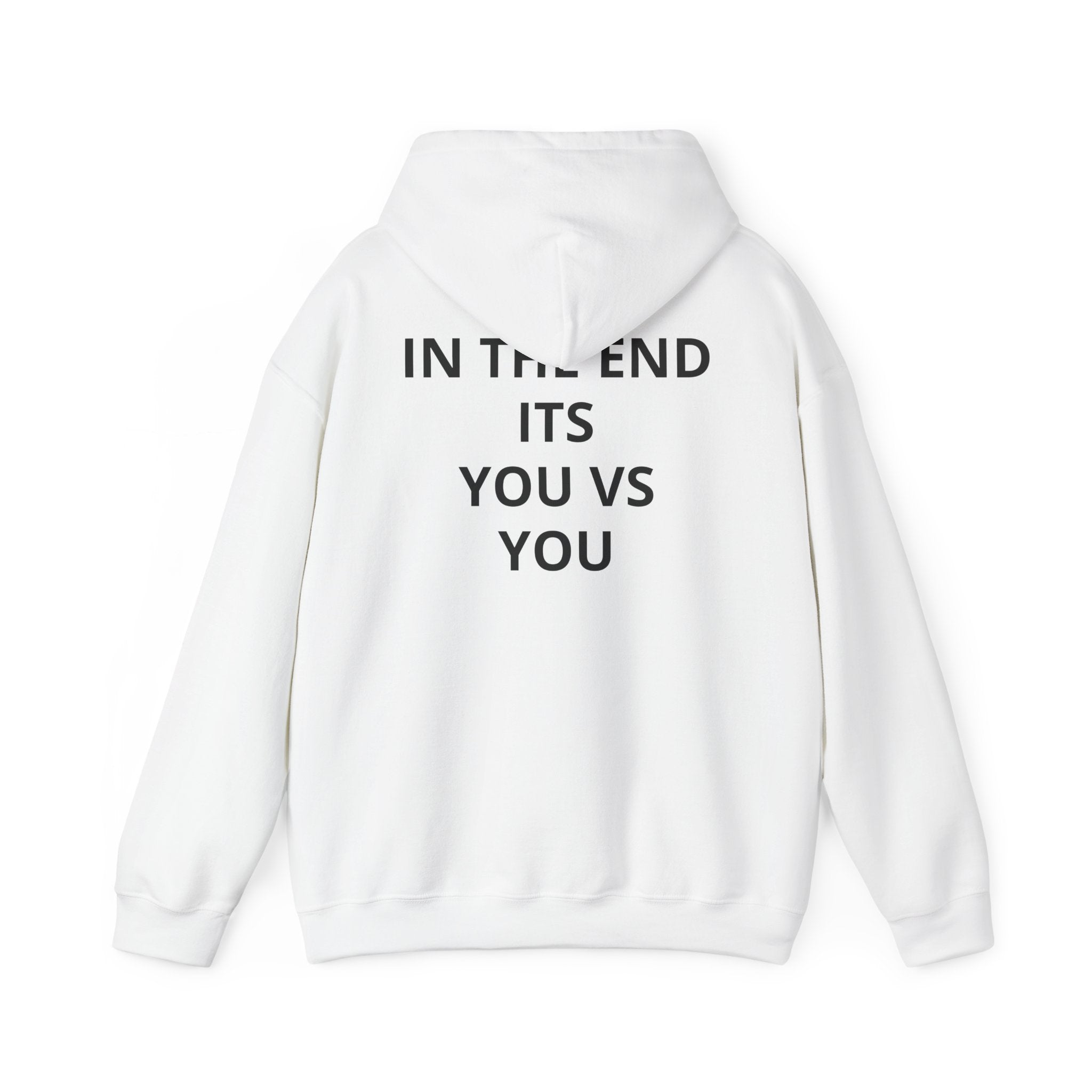 Copy of KingKilla Crown Skull hoodie | In the End Its You Vs You back print