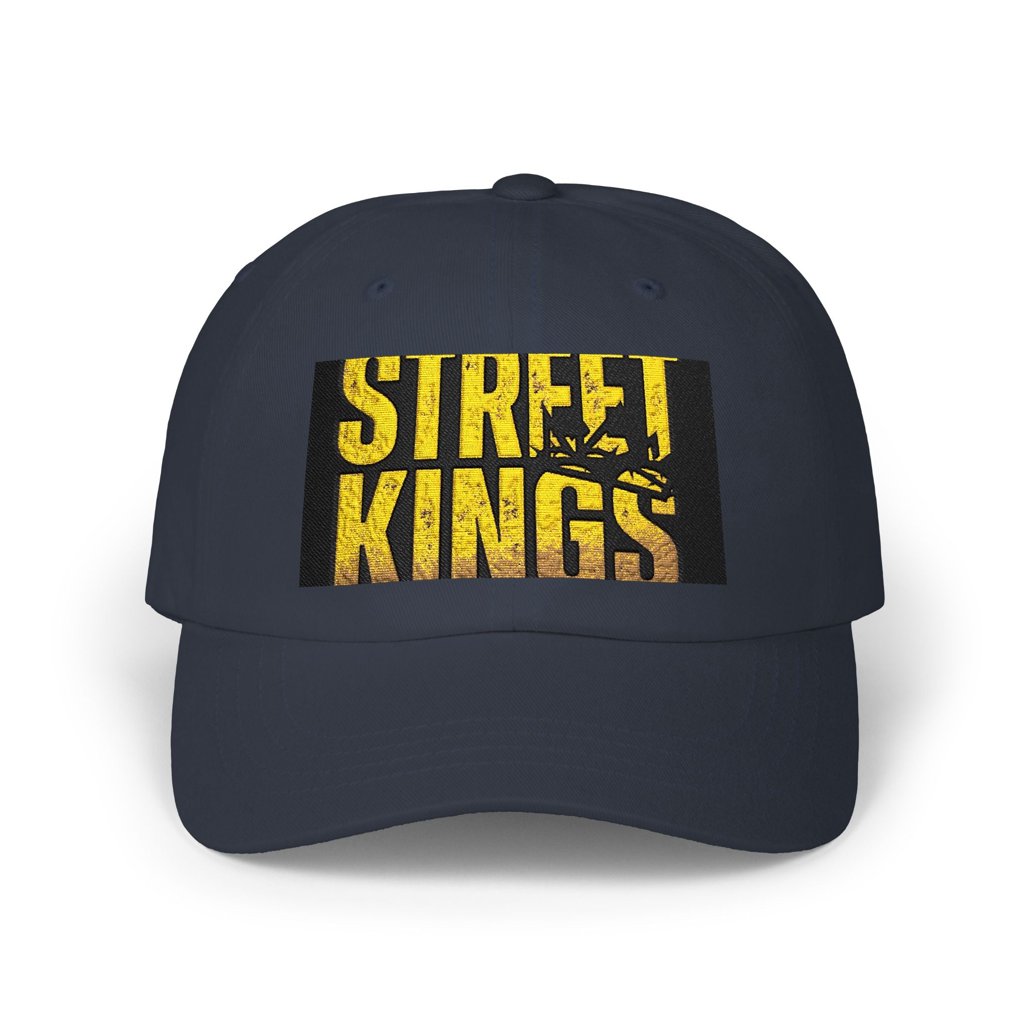 Street Kings distressed logo Classic Dad Cap | embroidered baseball hat