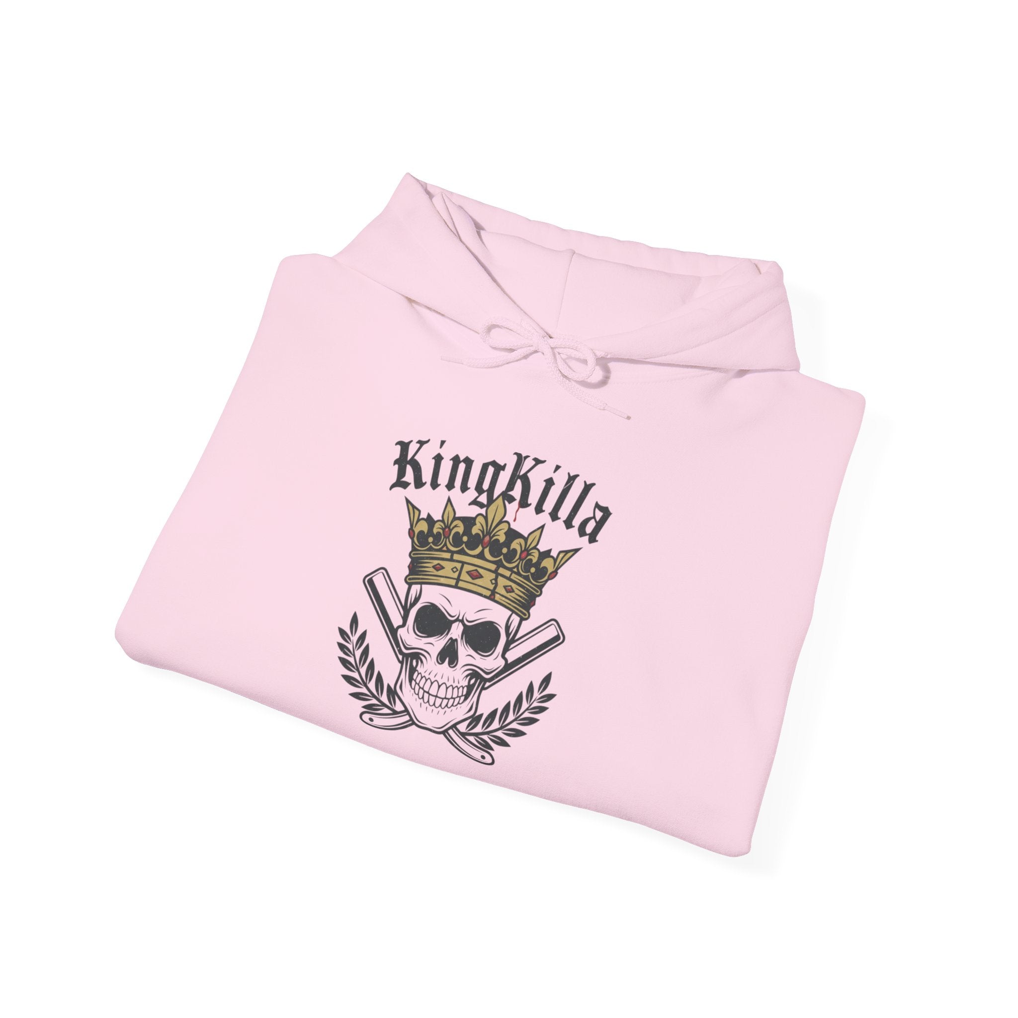 KingKilla Crown Skull hoodie | In the End Its You Vs You back print